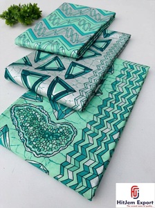 Custom Lightweight Tear Resistant 70GSM African Wax Print Twill Cotton <b>Fabric</b> Tanzania Ankara Dress Material for Boys OEM ODM - Product Image 3