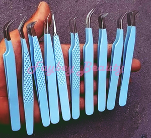 Pince à cils en acier inoxydable durable 4pcs du meilleur fabricant outil de beauté pour l'extension des cils - Product Image 6