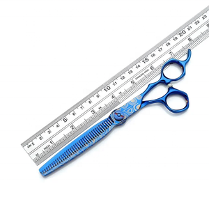 Kit de ciseaux de coiffure à usage domestique ciseaux de coupe amincissants ensemble de coupe de cheveux de barbier - Product Image 5