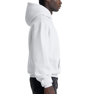 Fournisseur de sweats à capuche surdimensionnés personnalisés OEM avec impression en relief 3D, 100% coton, 475 GSM, qualité supérieure, épaules tombantes, style Y2K - Product Image 3