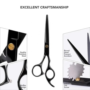 Kits de barbier de nouvelle conception en gros pour usage en salon, ciseaux à cheveux fins pour adultes, outils et accessoires capillaires - Product Image 2