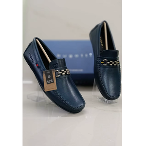 Stylish Men's Casual Moccasin Loafers Large Size Dress <b>Shoes</b> with Comfortable Flat Sole Design - Product Image 3