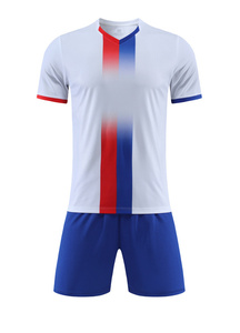 เสื้อฟุตบอลผู้ชายแบบดั้งเดิม ชุดฟุตบอลสำหรับผู้ใหญ่แบบปรับแต่งได้ สำหรับกีฬาฟุตซอล ชุดกีฬา เสื้อฟุตบอลเปล่า ชุดเสื้อและกางเกง - Product Image 2