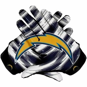 Services OEM – Dernier modèle de gants de football américain – Haute qualité, nouveau design, antidérapants, doigts entiers, sangle de poignet réglable – Sport - Product Image 3