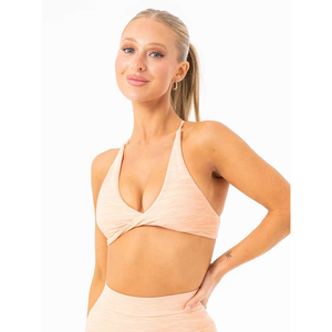 Conjunto de Leggings y Sujetador Deportivo de Cintura Alta Color Lavanda para Mujer, con Logotipo Personalizado al por Mayor, OEM, 2 Piezas, Conjunto Deportivo Transpirable para Yoga - Product Image 2