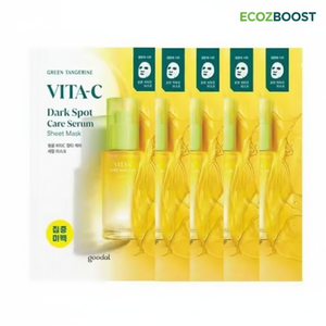 [COSMÉTIQUES CORÉENS] Masque Sérum Anti-Taches à la Vitamine C et à la Mandarine Verte (5EA) - Vente en Gros de Cosmétiques Coréens - Product Image 3