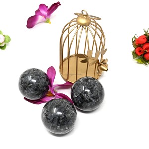 Bola de Rodonita Natural de alta calidad al por mayor, esfera de cuarzo y cristal, piedras curativas para decoración del hogar - Product Image 3