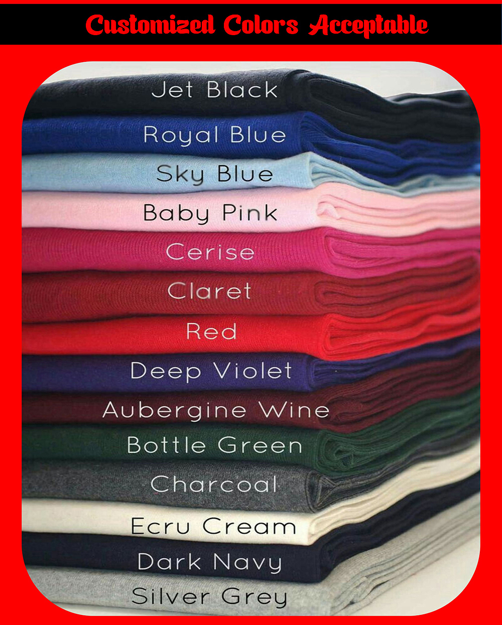 สีที่กำหนดเอง