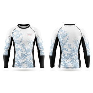 เสื้อแรชการ์ดแขนยาวดีไซน์ใหม่สำหรับผู้ชาย ขายออนไลน์ รับผลิตแบบ OEM เสื้อผ้าออกกำลังกายสำหรับผู้ชาย เสื้อแรชการ์ดสำหรับผู้ชาย - Product Image 1