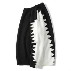 เสื้อโค้ทผู้ชายสองสีสุดสบาย ผลิตจากผ้าฝ้าย/ใยไผ่ พร้อมขนสุนัขจิ้งจอกแท้และลายพิมพ์ดิจิทัลเพื่อความสบายตลอดทั้งปี - Product Image 3