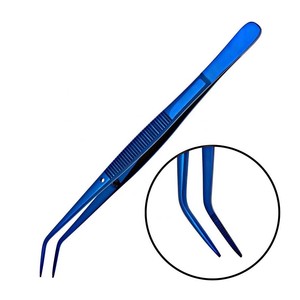 COBECO INSTRUMENTS Nuevo Diseño Personalizado Premium Paquete de 3 Pinzas Manuales para Algodón Dental, Alicates de Aplicación con Punta Angulada, Instrumento Quirúrgico - Product Image 3