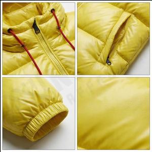 เสื้อแจ็คเก็ตกันลมผ้าคอตตอนบุนวมสีพื้น, เสื้อโค้ทผ้าแคนวาสสำหรับตกแต่งขนเฟอร์ฤดูหนาวของผู้ชาย - Product Image 4