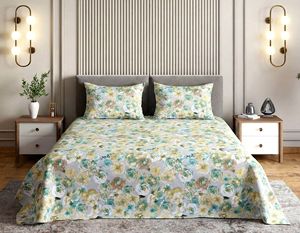 Parure de lit moderne en microfibre de haute qualité, 120 GSM, 300TC, écologique, durable, unie, super douce et confortable pour la maison - Product Image 3