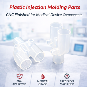 Pièces en plastique POM moulées par injection pour machines industrielles, couleur personnalisée, logo personnalisé, OEM sur mesure - Product Image 3