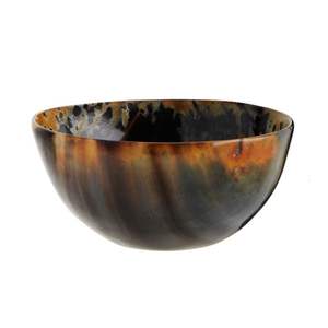 Handcrafted Natural Horn Decorative <b>Bowl</b> Eco-friendly Accent for Modern Rustic Homes Hand-Picked Animal Style Natural Crafts - Product Image 4