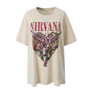 เสื้อยืดคุณภาพสูง 300 กรัม ผ้าฝ้าย 100% ทรงหลวม ไหล่ตก พิมพ์โลโก้แบรนด์ตามสั่ง พิมพ์นูน  ไซส์ใหญ่  สำหรับผู้หญิงและผู้ชาย - Product Image 1