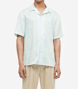 Chemise décontractée à manches courtes pour homme, nouvelle mode, impression personnalisée, prix raisonnable, soldes d'été, utilisation en extérieur - Product Image 1