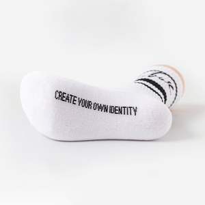 Crew Length ODM Casual Sporty Knitted <b>Socks</b> with Character Pattern for <b>Men</b> - Product Image 2