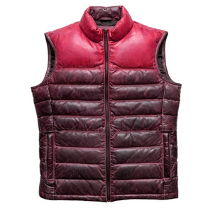 Premium Quality <b>Men</b> Puffer <b>Vest</b> Custom Logo Lightweight Sleeveless Quilted <b>Winter</b> Fashion Zipper Outdoor Windproof Comfortable - Product Image 1