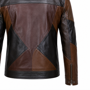 Men Casual <b>Winter</b> <b>Leather</b> <b>Jacket</b> Fashion Trendy Warm Slim Fit Biker Coat Streetwear Stylish Outerwear for Cold Weather 2026 New - Product Image 6