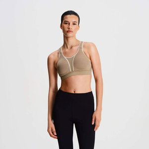 BLUEBELL INDUSTRIES Women's Premium High Support <b>Racerback</b> Sports <b>Bra</b> Removable Pads Quick Dry Breathable Mesh Lightweight - Product Image 2