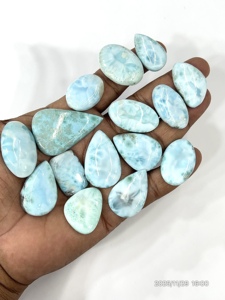 Cabochons de coquillages d'ormeaux bleus brillants de qualité supérieure, formes variées, vente en gros, pierres précieuses pour bijoux, exportation - Product Image 1