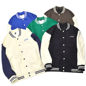 Chaqueta de invierno cómoda para hombre, OEM, de la mejor calidad, estilo universitario, tipo béisbol, transpirable, con bordado, a un precio razonable. - Product Image 3