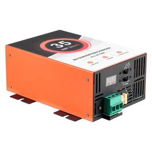 Convertidor de Corriente Inteligente para RV de 35 Amperios, Cargador de Batería de 4 Etapas, 110V CA 12V CC, Compatible con Baterías de Litio y Plomo-Ácido para Remolques y Caravanas, 13V-16.5V - Product Image 1