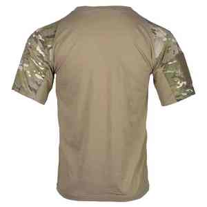 Outdoor <b>Camouflage</b> Gym <b>T</b> <b>Shirt</b> Quick Dry Moisture Wicking Casual Cotton Tactical Streetwear Custom Logo OEM ODM Summer Wear - Product Image 2