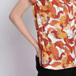 Camiseta de Sublimación para Mujer de Alta Calidad con el Último Diseño en Venta 2026, Camisetas de Sublimación Casuales de Estilo Clásico para Venta en Línea - Product Image 6