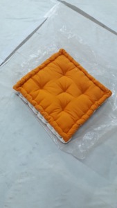 Cojín Decorativo Cuadrado de Corduroy, Relleno de Espuma, Antideslizante, Hecho a Mano, Personalizable, para Sofá, Silla, Oficina, Comedor, Suelo, 8cm - Product Image 6