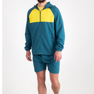 Ensemble de survêtement en nylon, fabrication directe d'usine, léger, logo personnalisé, vente en gros, streetwear européen - Product Image 1