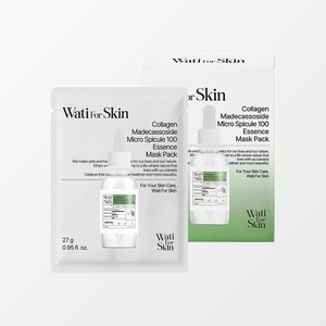 Productos coreanos para el cuidado de la piel K-Beauty Whatiforskin Collagen Madecassoside Micro Spicule Hecho en Corea Mascarilla Facial Funcional - Product Image 6