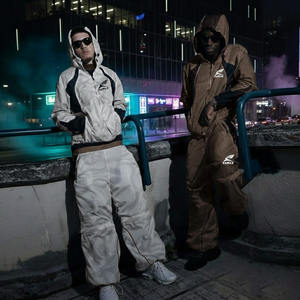 Conjunto Deportivo para Hombre 2026, Impermeable, Ligero, de Poliéster y Nailon, Chaqueta Cortavientos, Diseño Único, Varios Colores - Product Image 3