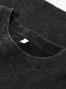 T-shirt pour homme personnalisé avec logo professionnel, en coton 100% canvas, respirant et écologique, à manches courtes, coupe ample - Product Image 3