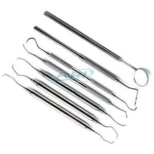 Kit d'instruments de prophylaxie, ensemble d'outils de nettoyage dentaire de qualité supérieure, kit d'instruments de prophylaxie, outils d'examen et de détartrage dentaire - Product Image 4