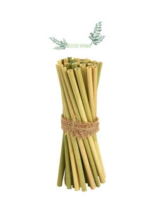 Reusable <b>Bamboo</b> <b>Straws</b> Set with Customized Size & Logo - Eco-Friendly Biodegradable <b>Bamboo</b> Drinking <b>Straws</b> by Eco2Go Vietnam - Product Image 2