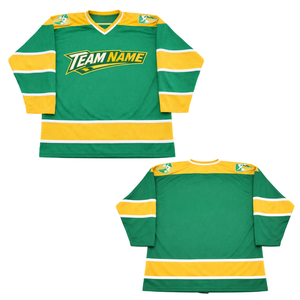 Camiseta de Hockey sobre Hielo Personalizada |   Nombre y gráficos del equipo sublimados - Tela de malla profesional de 220 g/m² - Uniforme deportivo personalizado - Product Image 3