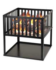 Brasero Portátil de Acero para Jardín, Patio y Camping con Soporte - Product Image 1