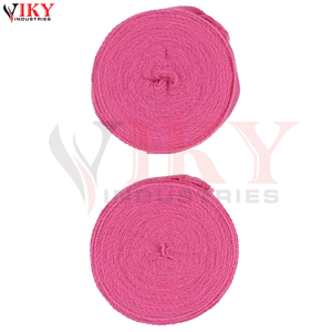 Vendas de Boxeo Elásticas de Algodón Rosa Claro con Logotipo Personalizado, para Mujeres, Fitness, Artes Marciales, Protección de Muñecas - Product Image 2