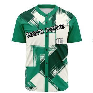 Camiseta de Béisbol Deportiva Transpirable Hecha a Medida, Precio de Fábrica al por Mayor, Unisex para Adultos, Servicio OEM, Antibacteriana, de Secado Rápido - Product Image 5