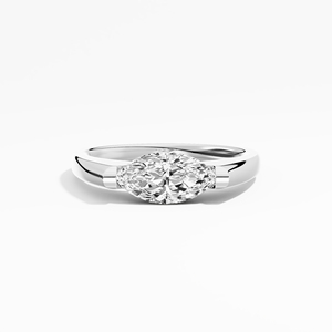 Anillo de compromiso de solitario Marquesa Moissanite de 1,01 CTW en plata de ley 925 para compra al por mayor - Product Image 1