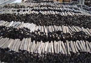 Charbon de bois dur blanc Binchotan LYCHEE fabriqué au Vietnam, bâtonnets haute chaleur 90% carbone, qualité supérieure pour barbecue en poudre ou en morceaux - Product Image 2