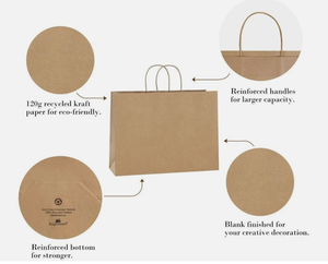 Fabricant de sacs de courses en papier kraft écologiques au Vietnam - Usine de sacs d'emballage personnalisés en gros directement de l'usine - Product Image 5