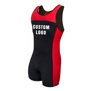 Customized Wrestling <b>Singlets</b> <b>Men</b> Best Quality Breathable Custom Color Size Weightlifting 100% Polyester Eco-Friendly Custom - Product Image 6