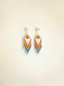 Ensemble collier et boucles d'oreilles en perles de maïs Maasai tendance et unique : Bijoux africains traditionnels pour mariage, cadeau, anniversaire, fête - Product Image 3