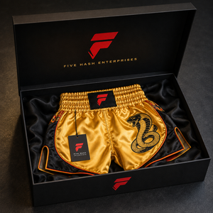 Shorts de Muay Thai professionnels offrant un confort premium, une construction durable et une coupe athlétique pour l'entraînement et la compétition. - Product Image 5