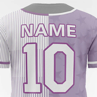 Maillot de baseball et de softball unisexe de bonne qualité, personnalisé avec logo imprimé, brodé ou sublimé, en maille respirante
