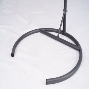 Lit suspendu pour chat d'intérieur avec support, chaise œuf en rotin tressé, coussin pour chats, lit pour animaux de compagnie - Product Image 4