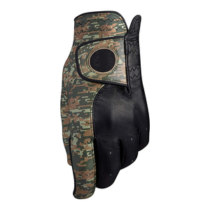 Men'<b>s</b> Soft Breathable Pure Sheepskin Genuine Leather Golf Gloves Customizable Adult Left & Right Hand Sports Gloves - Product Image 4
